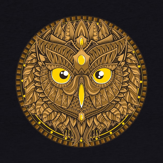 Owl Autumn by GODZILLARGE